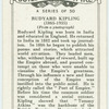 Rudyard Kipling.