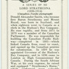 Lord Strathcona.