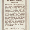 Sir Martin Frobisher.