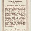 Duke of Wellington.