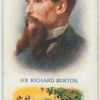 Sir Richard Burton.