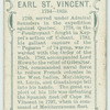 Earl St. Vincent.