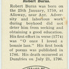 Robert Burns.