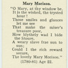 Mary Morison.