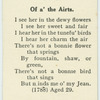 Of a' the Airts.