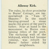 Alloway Kirk.