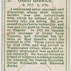 David Garrick.