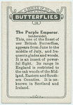 The purple emperor.
