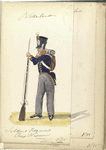 Nederlanden. Soldaat Regiment Oranje-Nassau. (1815)