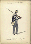Koningrijk der Nederlanden. Soldaat Nederlandsche Infanterie. (1815)