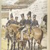 Nederlanden. Hoofdofficieren en Adjudanten der Regimenten Oranje Nassau. (1815)