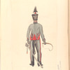Konyngrijk der Nederlanden. Artillerie Trein Soldaat. (1815)