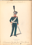Koningrijk der Nederlanden. Compagnie Vrywillige Jager [..] (1815)