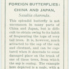 China & Japan - sasakia charonda.