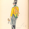 Koningrijk der Nederlanden. Licht Nederlandsche Chevau Legers (. - 4) Trompetter. (1815)