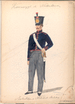 Koningrijk der Nederlanden. Artillerie Nationale Militie. (1815)