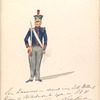 Koninrijk der Nederlanden.  Een Kannonier in dienst van Z.. Willem I King der Nederlanden ten tijde van [LKH ?illi Frede... Karl Prince der Nederlanden  Grutmeister? Der Artillerie]. (1816)