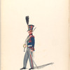 Koninrijk der Nederlanden. Een Kanonnier de Rydende Artillerie. (1816)