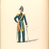 Koninrijk der Nederlanden. Nassausche Lichte Infanterie Officier. (1816)