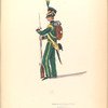 Koninrijk der Nederlanden. Nassausche Lichte Infanterie Voltigeur. (1816)