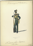 Koninrijk der Nederlanden. Nassausche Lichte Infanterie Fusilier. (1816)