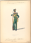 Koninrijk der Nederlanden. Nassausche Lichte Infanterie Fusilier. (1816)