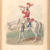 Koninrijk der Nederlanden. Regiment Kurassiers No. 9. Trompetter. (1816)