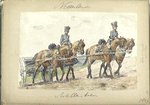 Nederlanden. Artillerie trein. (1817)