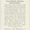Yarn market.