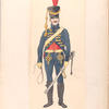 Koningrijk Holland. Trein Soldaat Der Garde, 1809