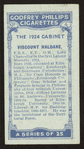 Viscount Haldane.