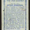 The Rt. Hon. Arthur Henderson.