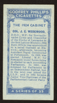 Col. J.C. Wedgwood.