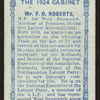 Mr. F.O. Roberts.