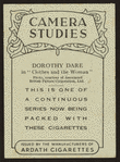 Dorothy Dare.