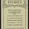 Betty Hartnell.
