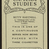 Betty Hartnell.