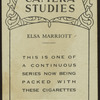 Elsa Marriott.