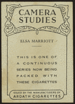 Elsa Marriott.
