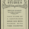 Phyllis Stanley.