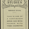 Bernice Stone.