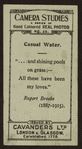 Casual water.