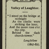 Valley of laughter.