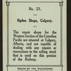 Ogden shops, Calgary