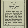 Canadian Pacific sleeping car