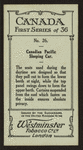 Canadian Pacific sleeping car