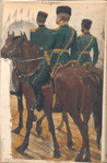 Staff Officers and Aides, 1885