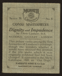 Dignity and Impudence.