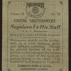 Napoleon I & His Staff.