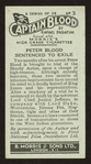 Peter Blood sentenced to exile.